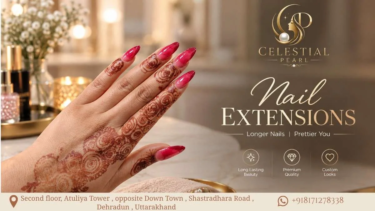 Longer Nails, A Look That Feels Like You: Exploring the Art of Nail Extensions | Celestial Pearl Unisex Salon